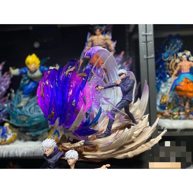 ☆稀少 HH 五条悟 茈 フィギュア ガレージキット 呪術廻戦 夏油傑 宿儺