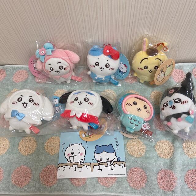 ちいかわ サンリオ キャラクターズ コラボ ぷちミニマスコット 7種
