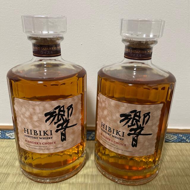 国産ウイスキー響 響ブレンダーズチョイス2本セット 箱なし 響