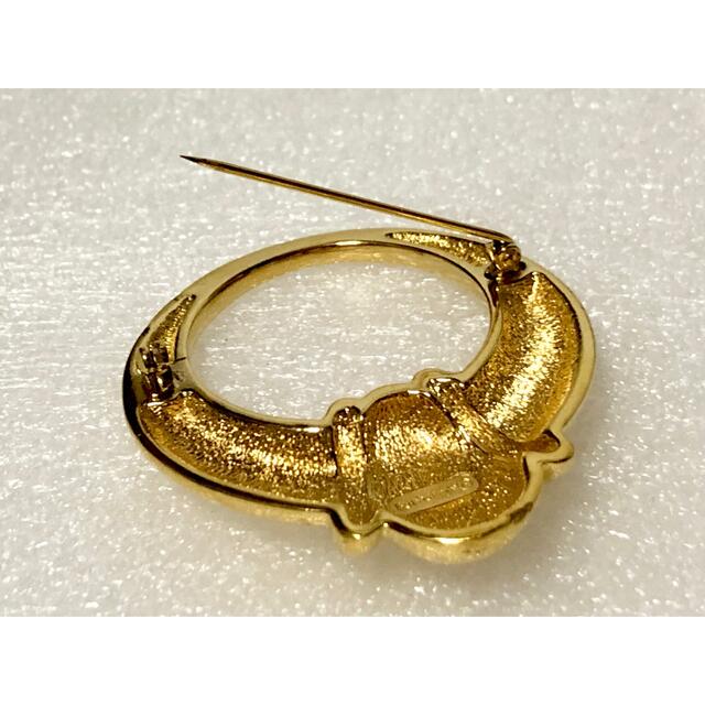 極美品 希少 BURBERRY 馬車 ゴールド ブローチ バッジ バーバリー