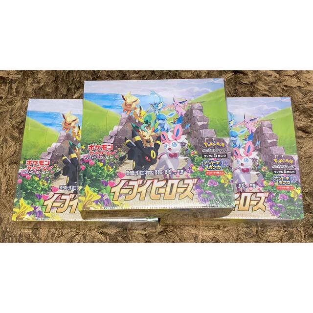 イーブイヒーローズ 未開封 BOX シュリンク付き イーブイヒーローズ