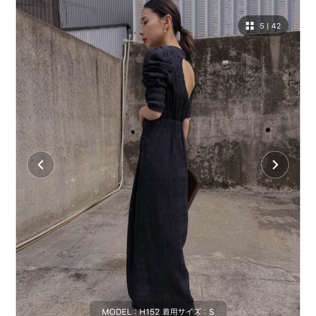 BACK OPEN 注文 GATHER DRESS /アメリヴィンテージ