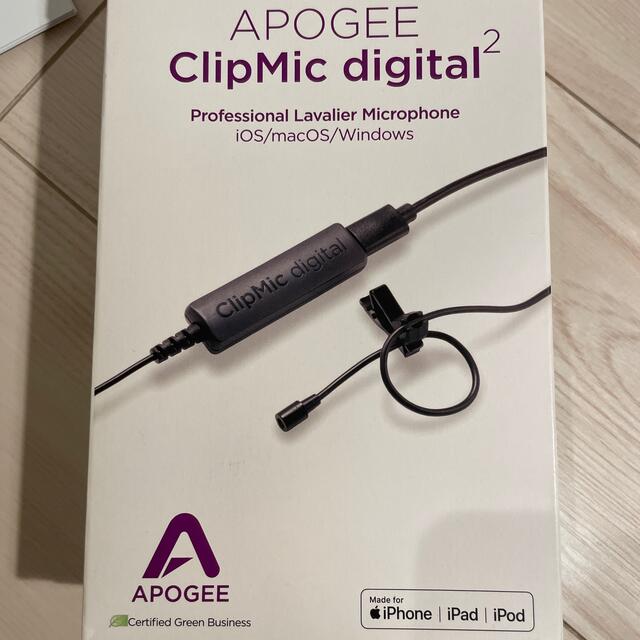 APOGEE ClipMic digital2 タイピンマイク ラベリアマイク ゼンハイザー