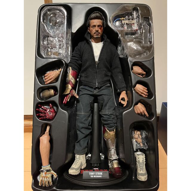 ホットトイズ アイアンマン3 トニースターク（マンダリン邸襲撃版