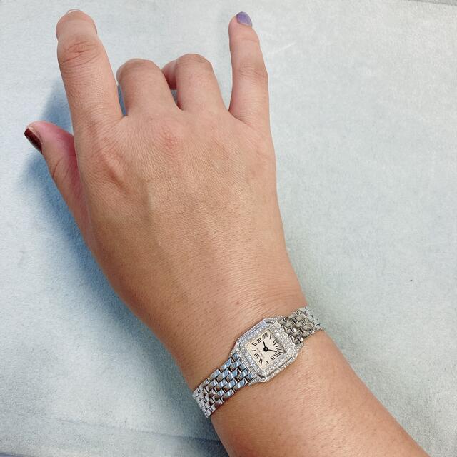 カルティエ パンテールホワイトゴールド 余りコマ K18