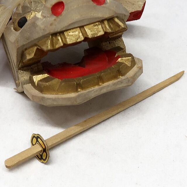 千嶺作 加賀獅子頭 郷土玩具 刀咥獅子頭の通販 by 大健G 水曜日 は対応