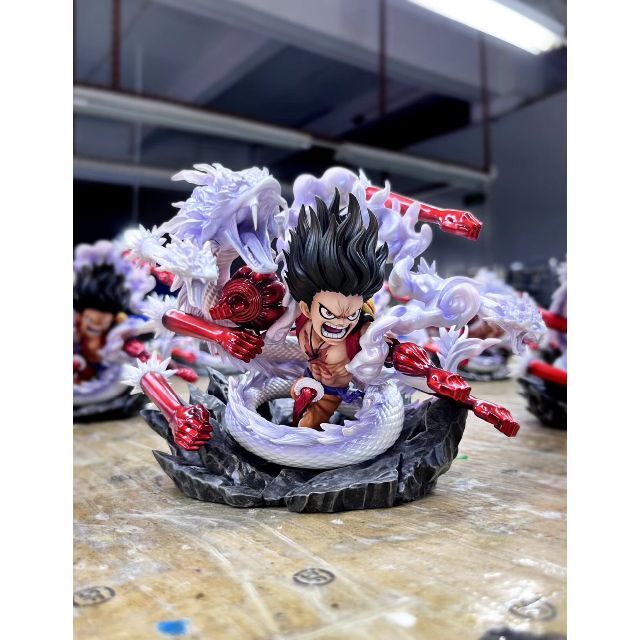 ワンピース ルフィ ギア4 スネイクマン ガレージキット ワーコレ