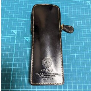 新品未使用】GANZO マエストロ2 3本差し ペンケース レザー 黒 【GANZO