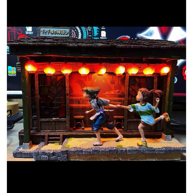 ジブリ 千と千尋の神隠し UP 樹脂フィギュア ガレージキット