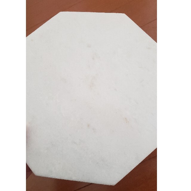 zara 大理石 ホワイト サイドテーブル Zara Home／サイドテーブル