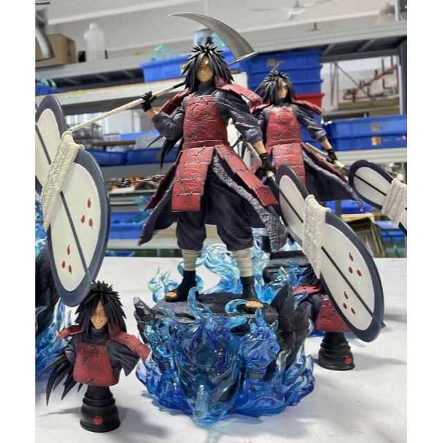 ナルト うちはマダラ ガレージキット 塗装済み完成品 フィギュア 1/6