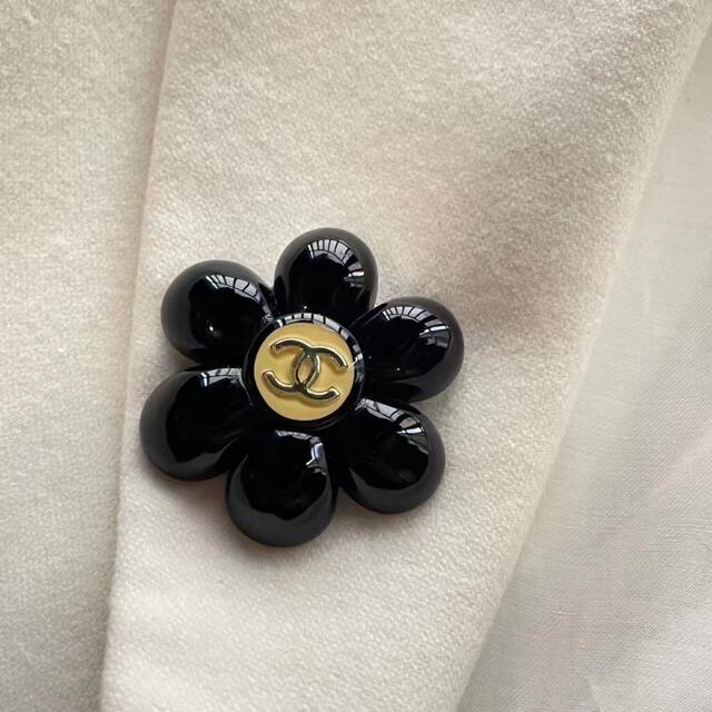 シャネル CHANEL ブローチ コサージュ 花