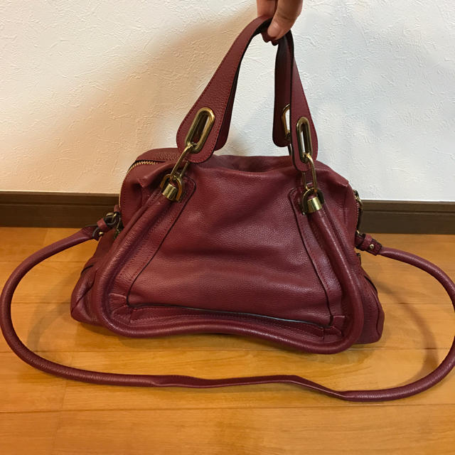 値下げクロエ パラティ 2way ショルダーバッグ グレージュ クロエ