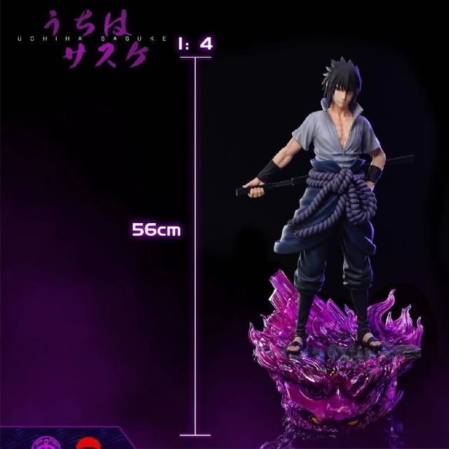 うちはサスケ NARUTO ナルト疾風伝 フィギュア ガレージキット ナルト