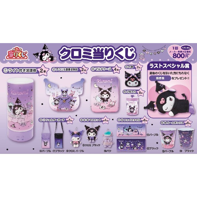 サンリオ クロミ 当りくじ まとめ売り 20点セット クロミ 20周年 当り