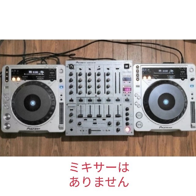 Pioneer CDJ-800MK2 と BEHRINGER mixer セット