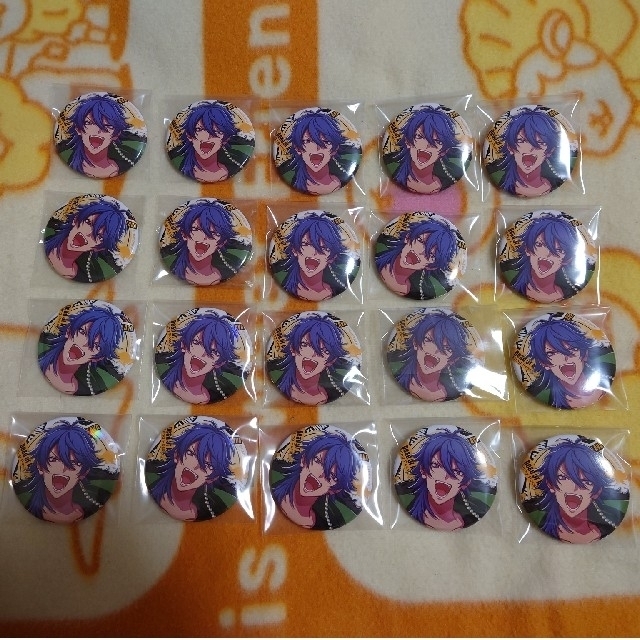 ヒプマイ ヒプノシスマイク 帝統 有栖川帝統 缶バッジ flava 32個 纏め