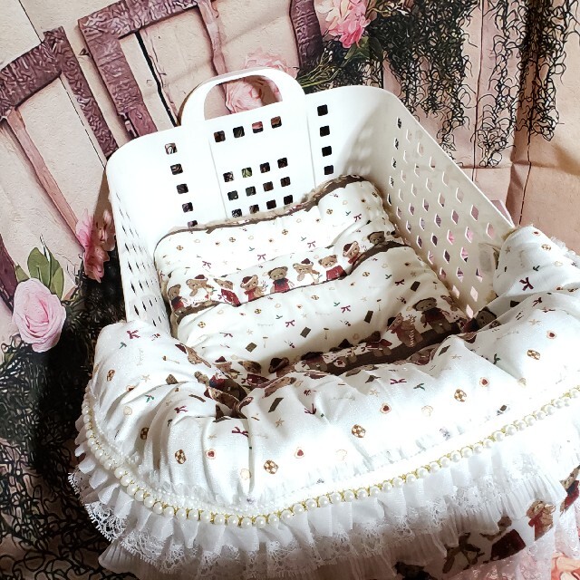 ペット用品ご確認カートクッションあごのせクッションハンドメイド