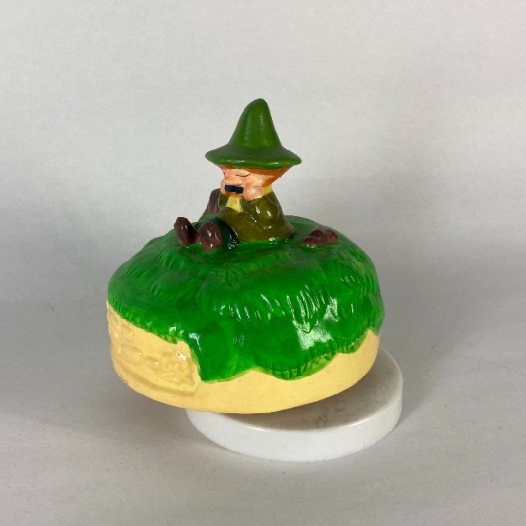 ムーミン スナフキンのテーマ オルゴール（陶器製）ジャンク品 の通販