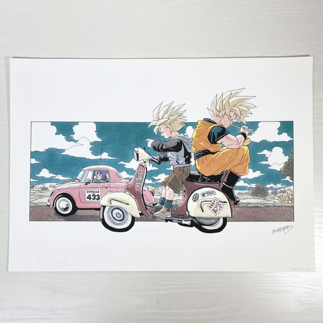 鳥山明の世界展】ドラゴンボールポスター