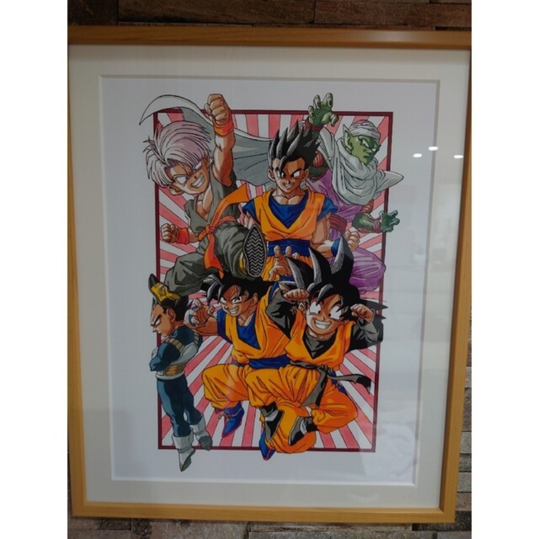 鳥山明の世界展 ドラゴンボールZ 複製原画(B4サイズ) 鳥山明の世界展