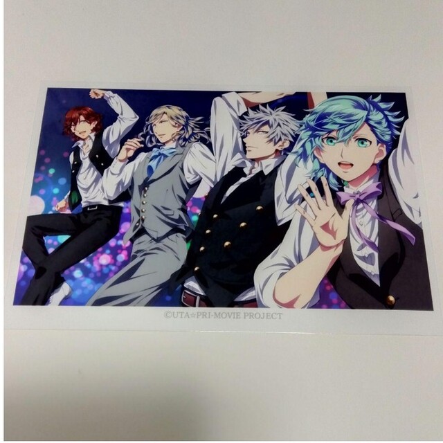 うたプリ カルナイ カミュ 藍 A賞 直筆サイン入りポスター うたプリ