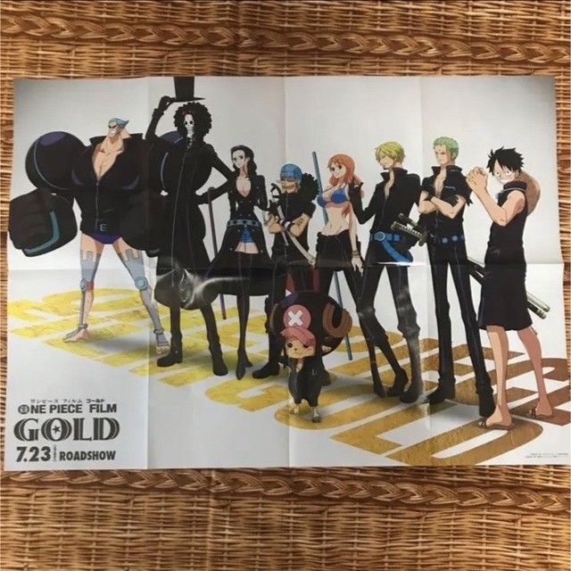 ワンピース WONDAコラボポスター（額縁付き） ワンピース WONDAコラボ