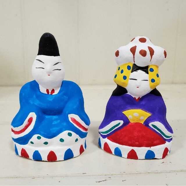 加藤廉兵衛氏作 北條土人形 雛人形/廃絶品