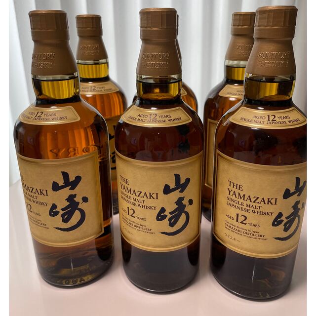 山崎12年 山崎12年未開封6本 新品未開封 6本セット