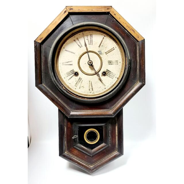 アンティーク 明治時計(小) ボンボン時計 明治時計 MEIJI 掛け時計