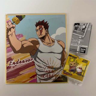 エンデヴァー オールマイト キーホルダー Me% ヒロアカ Me%】ヒロアカ