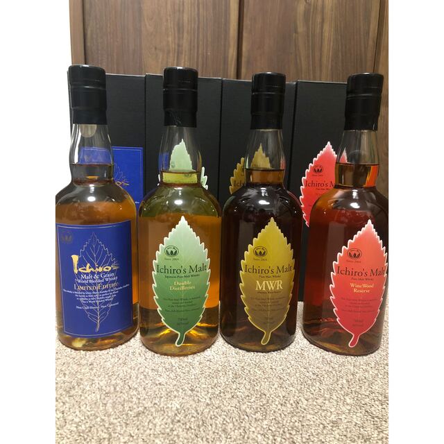 イチローズモルト リーフラベル イチローズモルト リーフシリーズ 4本