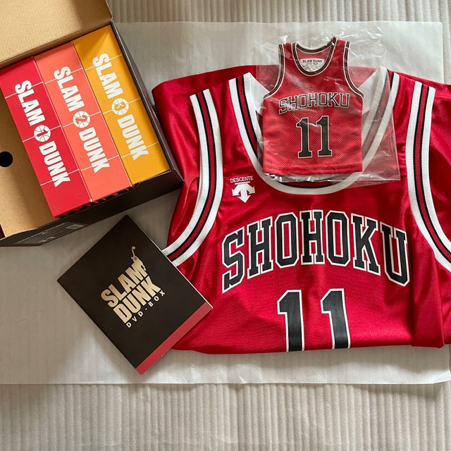 スラムダンク DVD-BOX 特典ユニフォーム 14番 三井寿 タグ付き