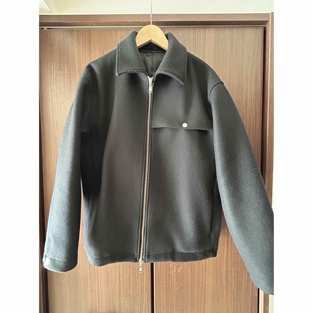 PUBLIC TOKYO - Public Tokyo S140メルトン ショートジップブルゾンの