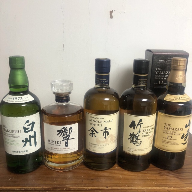 Victor R.西園寺 白州・山崎12年・竹鶴・響セット Victor R.西園寺様