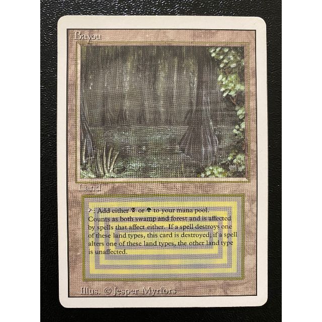 mtg Bayou MTG Bayou (英 1枚) 3ED 3ED リバイズド 英語版 1枚