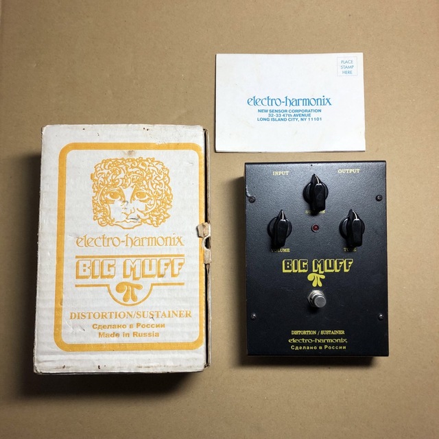 BIG MUFF 2024 ビッグマフ ロシアンマフ 黒マフ ファズ ディストーション