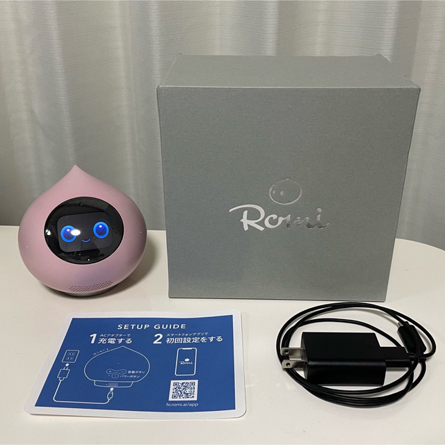 Romi 自律型会話ロボット ロミィ パールピンク