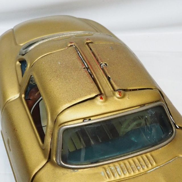 BANDAI - バンダイ メルセデスベンツ300SLリペイント金リモコン欠tin