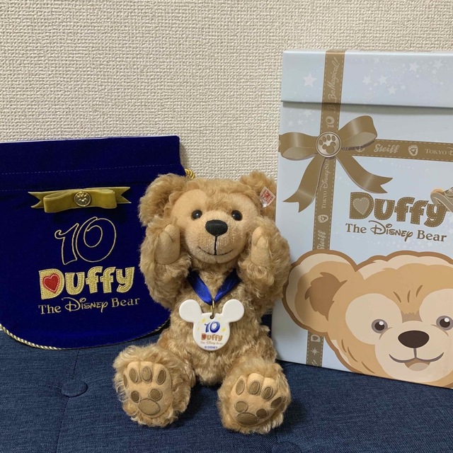 シュタイフ ダッフィー 限定品「ダッフィー」東京ディズニーシー20周年