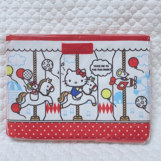 非売品レア】 ハローキティ 収納ボックス ホワイト 非売品レア