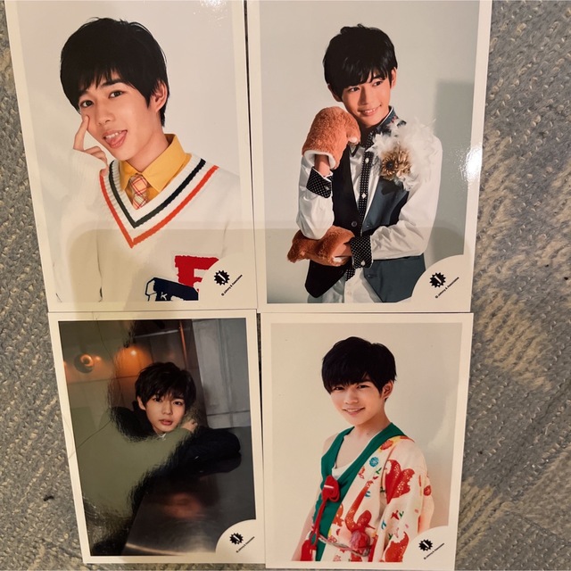 なにわ男子 - 超レア!☆なにわ男子/長尾謙杜☆Jr.時代生写真☆4枚