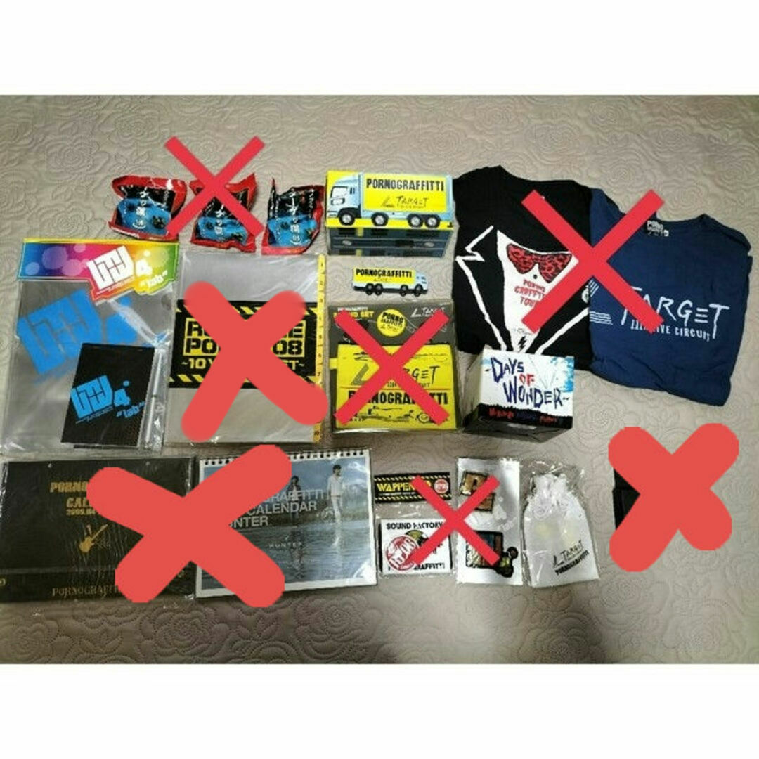 ポルノグラフィティ グッズ まとめ売り 100点 ポルノグラフィティ