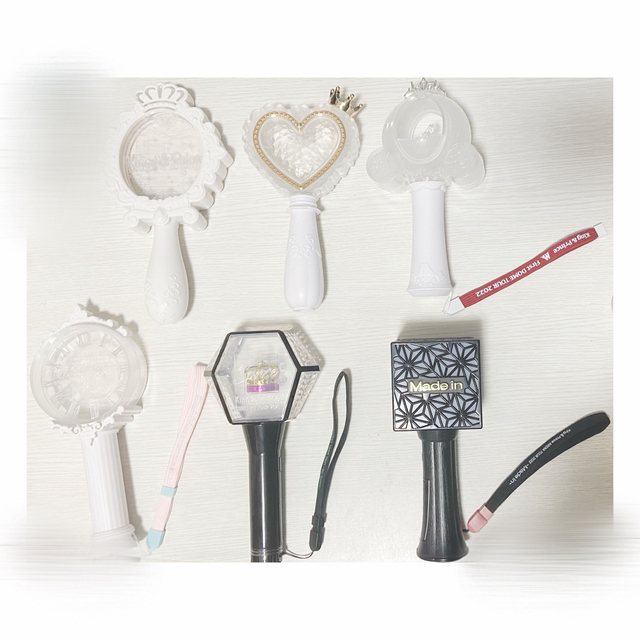 King & Prince ペンライト　2本セット　テープ付き King ＆ Prince キンプリ ペンライト 5本セット【E1808-008】144