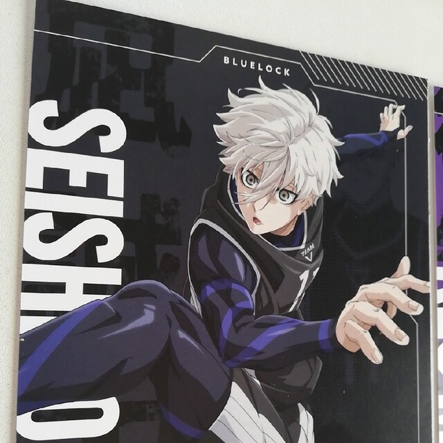 ブルーロック展 人気 ブルロ展 凪誠士郎 メタルポストカード ブルー