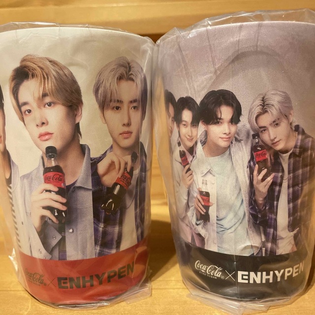 購入 コカ・コーラ×ENHYPEN ペアタンブラー✨ コカ・コーラ×ENHYPEN