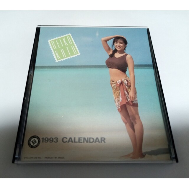 かとうれいこ 1993年カレンダー CDサイズ 中古
