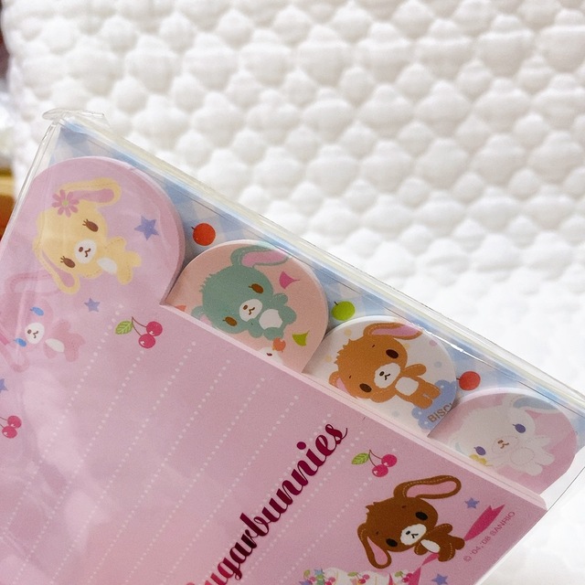 サンリオ SUGARBUNNIES シュガーバニーズ シールブック 2008年 レトロ