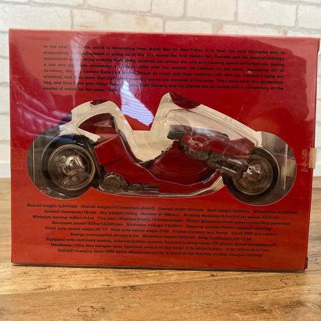 希少！】BANDAI 1/12スケール 金田のバイク 2004年 東京 限定版 希少