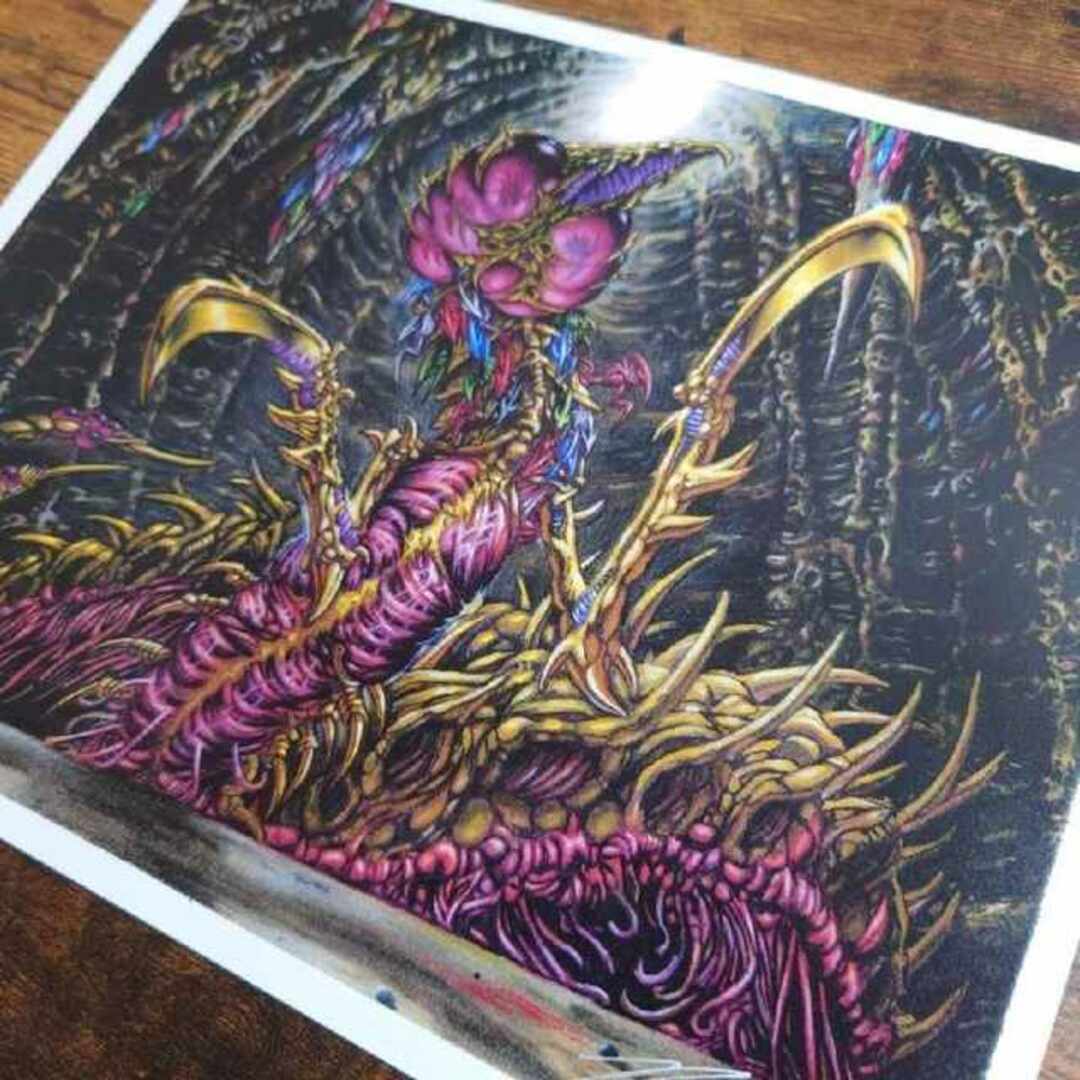 スリヴァーの女王英語サインドRon Spencer氏アーティストサイン